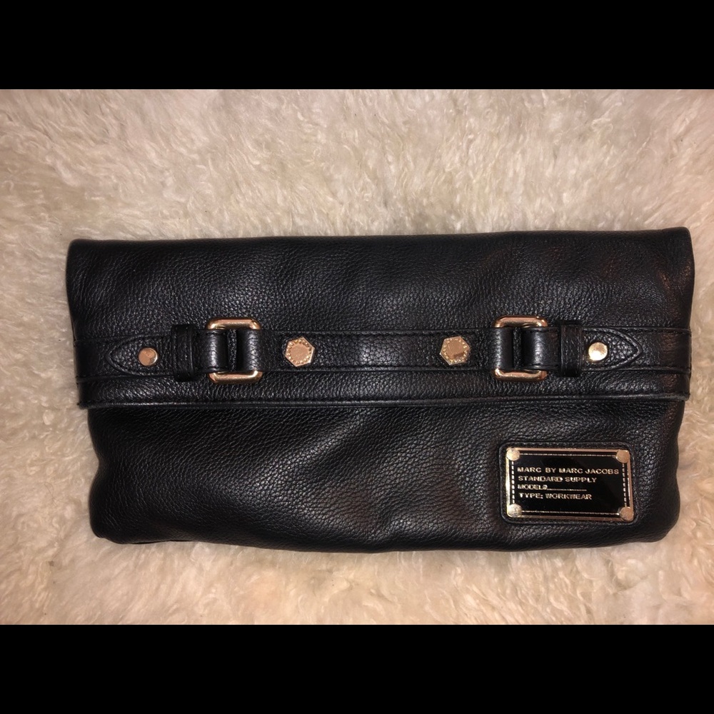 Marc Jacobs black clutch